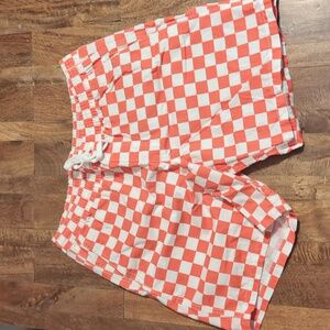 Vans checkerboard shorts